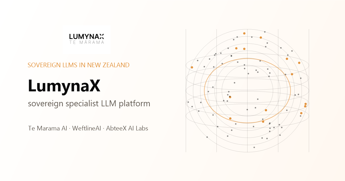 LumynaX sovereign specialist LLM platform from Aotearoa New Zealand